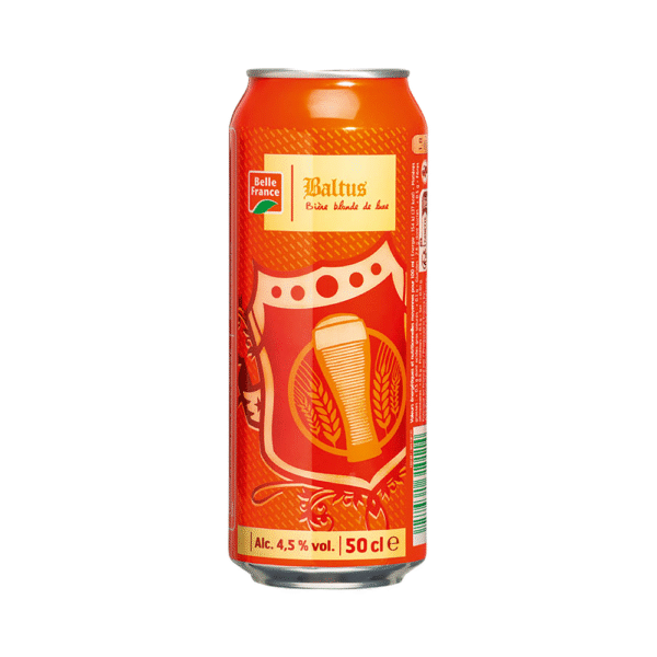 BIERE BLONDE BALTUS 4,5°. 50CL X 24