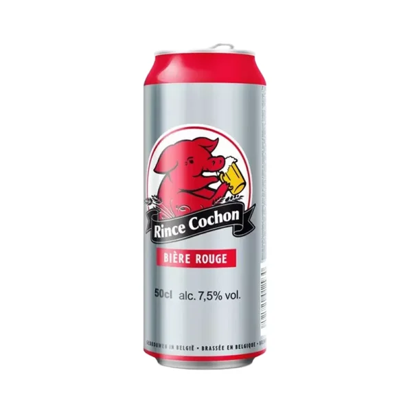 RINVE COCHON BIERE ROUGS 7.5° 50CL X18